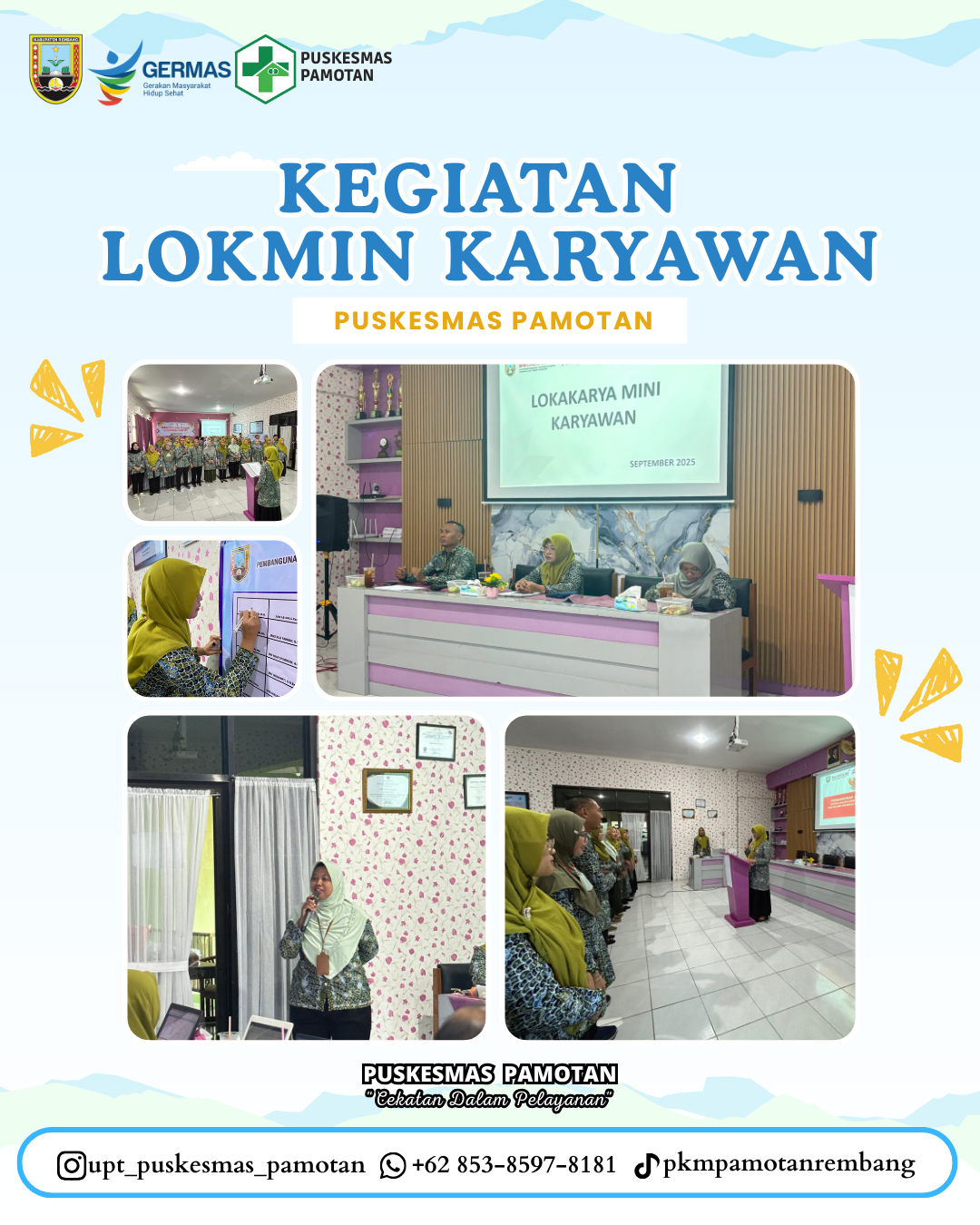 Pembangunan Zona Integritas Menuju WBK dan WBBM di Puskesmas Pamotan Kabupaten Rembang